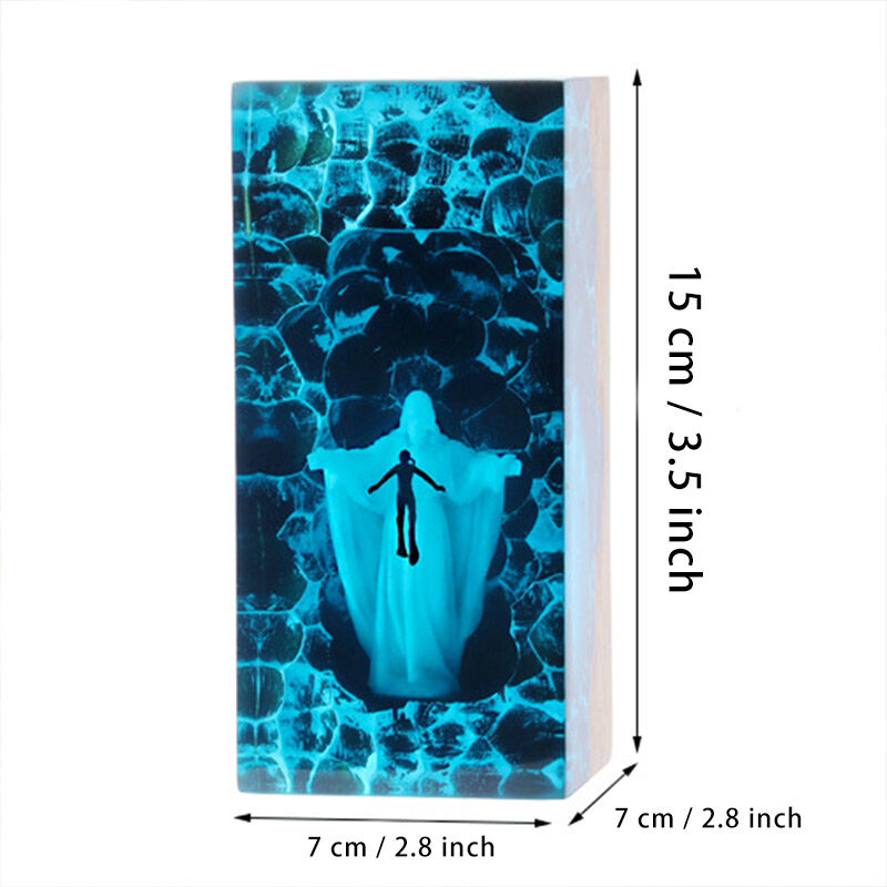 Reslol Divine Inspirational Resin Night Lamp