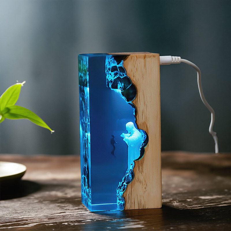 Reslol Divine Inspirational Resin Night Lamp