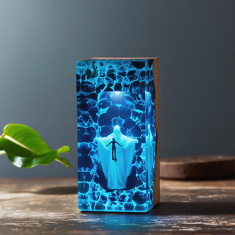 Reslol Divine Inspirational Resin Night Lamp