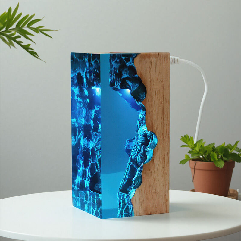 Reslol Mythical Warrior Resin Night Lamp