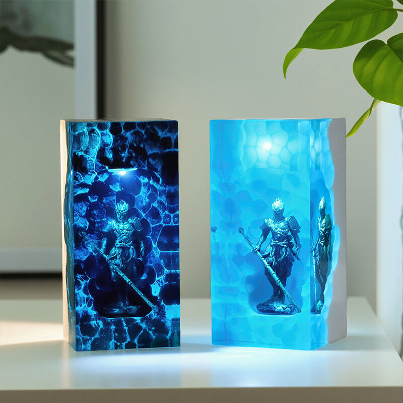 Reslol Mythical Warrior Resin Night Lamp