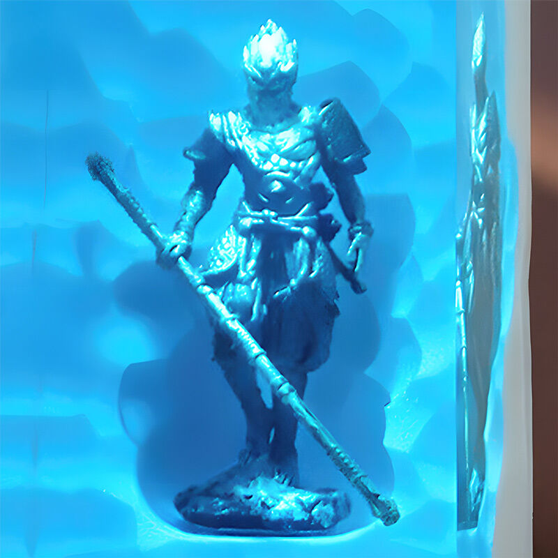 Reslol Mythical Warrior Resin Night Lamp