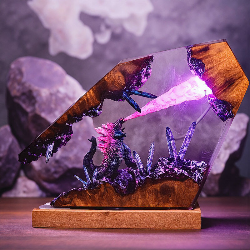 Reslol Giant Monster-Themed Resin Night Lamp
