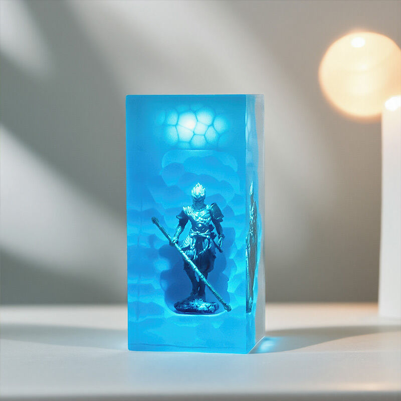 Reslol Mythical Warrior Resin Night Lamp