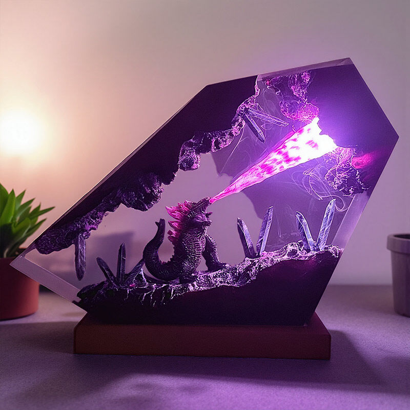 Reslol Giant Monster-Themed Resin Night Lamp